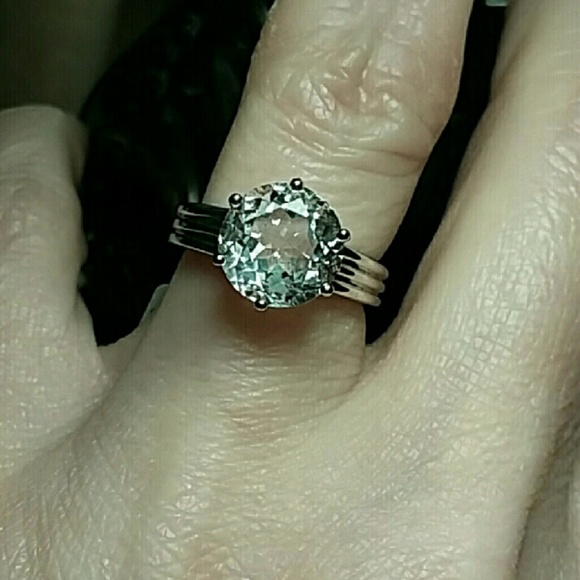 SOLD HERKIMER DIAMOND QUARTZ  RING - Picture 5 of 8